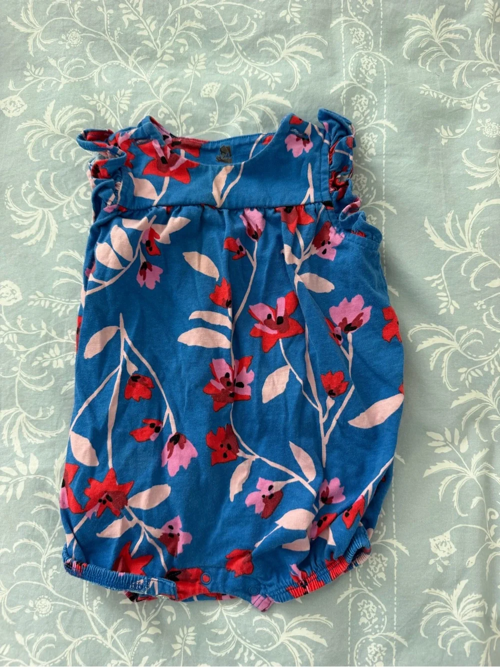 Tea Collection Floral Baby Girl Romper